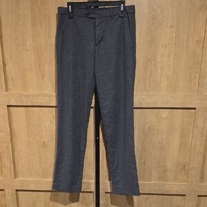 (J56)Woman's Sz 32x34 GrayTailored Pants